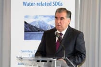 Statement by the President of the Republic of Tajikistan, H.E. Mr. Emomali Rahmon at the High level Side event on the margins of the UN SUMMIT for sustainable development “Catalyzing Implementation and Achievement of the Water-related SDGs”