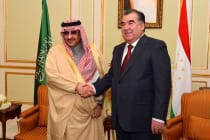 Emomali Rahmon’s meeting with the First Deputy Head of Council of Ministers and Minister of Interior of the Kingdom of Saudi Arabia, Prince Mohammed bin Naif bin Abdulaziz Al Saud