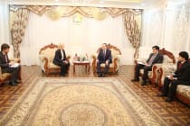 Foreign Minister of Tajikistan receives copy of credentials of new US Ambassador