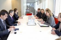 Foreign minister Aslov meets EU High Representative for Foreign Affairs and Security Policy and Vice-President of the European Commission Federica Mogherini