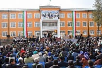 Leader of the Nation inaugurated a new secondary school in Asht district