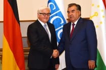 Leader of the Nation Meets with Acting Chairman of OSCE, Minister of Foreign Affairs of the Federal Republic of Germany Frank-Walter Steinmeier
