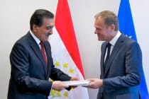 Tajik Ambassador presented his letters of credence to the President of the European Council