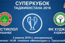 FC “Istiqlol” and “Khujand” to play for the Super Cup of Tajikistan