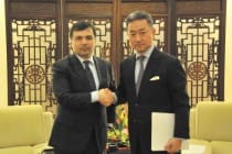 Tajik Ambassador presented copies of his credentials to the representative of the Foreign Ministry of China