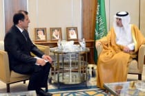 Newly-appointed Ambassador of Tajikistan handed over the copies of his credentials to Foreign Minister of Saudi Arabia