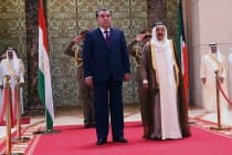 Official welcoming ceremony for President of Tajikistan was held in Kuwait