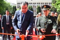 Leader of the Nation inaugurates the House of officers of the Ministry of Defence of Tajikistan