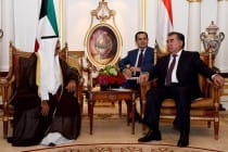 President Emomali Rahmon receives Kuwait’s Minister for Amiri Diwan Affairs in Kuwait