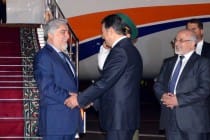 CEO Abdullah Abdullah arrives in Tajikistan to attend the launching ceremony of CASA-1000 Power Project
