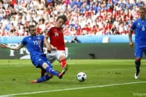 Iceland defeats Austria at Euro 2016 group stage match