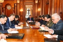 Working meeting by the Leader of the Nation with heads of military forces and law enforcement agencies