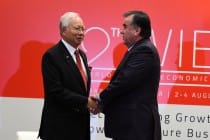 Emomali Rahmon and Najib Tun Abdul Razzaq discussed issues of Tajik- Malaysian cooperation