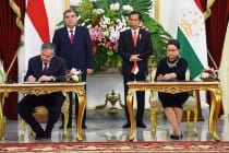 Signing of a package of new cooperation documents between Tajikistan and Indonesia