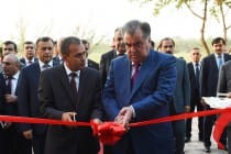 Leader of the Nation inaugurates Electromechanical Faculty of Energy Institute of Tajikistan after its capital reconstruction