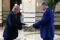 Newly Appointed Ambassador of Tajikistan Presents his Credentials to the President of the Republic of Turkey