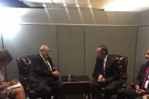 Tajik Foreign Minister meets Lamberto Zannier OSCE Secretary General