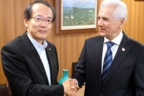 Tajik Ambassador, JCCI President discussed prospects of industrial cooperation between Tajikistan and Japan