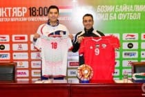 Tajikistan to play against Palestine in white form