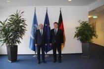 Ambassador Nematov, Hans-Joachim Fuchtel discussed financial and technical cooperation