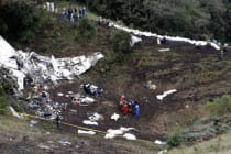 Brazil declares three days of mourning for soccer team killed in plane crash