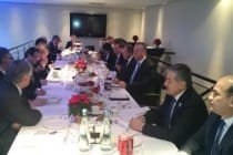 Foreign Minister Aslov attends the working meeting of the CSTO ministers in Hamburg