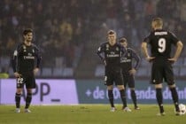 Real Madrid playing draw with Celta, knocked out of the King’s Cup
