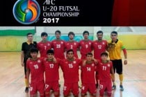 Youth futsal team of Tajikistan goes to Thailand