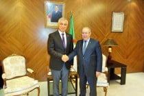 The newly-appointed Ambassador of Tajikistan handed over copies of his credentials to the Foreign Minister of Algeria
