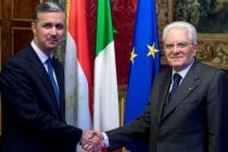 Ambassador Nasreddinov presents credentials to Italian President