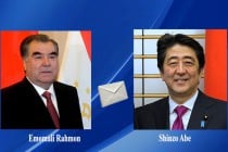 Congratulatory message to the Prime Minister of Japan Shinzo Abe