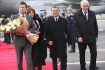 Jan Hamacek arrived in Dushanbe