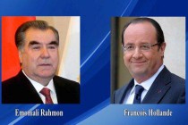 Congratulatory message to the President of the French Republic Francois Hollande