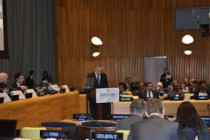 Foreign Minister Aslov attended the High-level event “Climate change and the Sustainable Development Agenda”