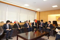 Meeting of the delegation of the Republic of Tajikistan with the Minister of State for Foreign Affairs of Japan