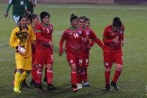 Women’s football team of Tajikistan wins over Iraq at the first match of the Asian Cup-2018 qualifiers