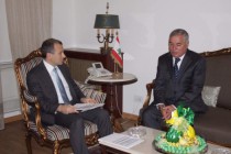Ambassador of Tajikistan presented his copies of Credentials to the Minister of Foreign Affairs of the Republic of Lebanon