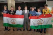 Tajik pupils won gold medals at the 6th Amity International Olympiad