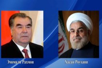 Emomali Rahmon congratulates Rouhani on re-election as Iranian president