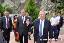 ANTONIO GUTERRES: “BADAKHSHAN IS ONE OF THE MOST BEAUTIFUL PLACES NOT ONLY IN TAJIKISTAN, BUT ALSO IN THE WORLD”. Photo–report of correspondent of NIAT “Khovar” from the trip of the UN Secretary-General to GBAO