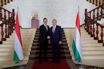 Meeting of the Ministers of Foreign Affairs of Tajikistan and Hungary
