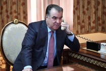 President Emomali Rahmon had a telephone conversation with his Turkmen counterpart Berdimuhamedov