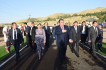 The Leader of the Nation made a working trip to Baljuvon district