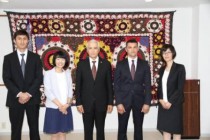 Ambassador Hamrokhon Zarifi met with Tajik graduates of International University of Japan