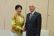Tajikistan Ambassador in Japan met with the Governor of Tokyo