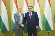 President Emomali Rahmon receives U.S.-Tajikistan Business Council Philip de Leon
