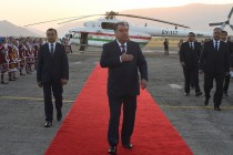 Working trip of the Leader of the Nation Emomali Rahmon to the cities and districts of Khatlon region