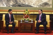 Leader of the Nation Emomali Rahmon met with the General Director of China Road and Bridge Corporation Lu Shan