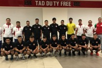 Futsal team of Tajikistan to hold two friendly matches against UAE in Dubai