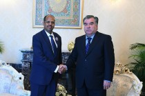Head of State Emomali Rahmon met with the Minister of Foreign Affairs of the Republic of Djibouti Mahmoud Ali Youssouf